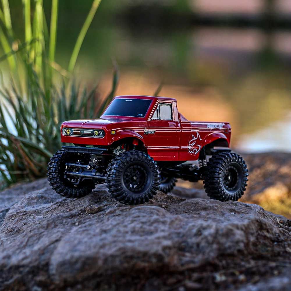 Redcat Ascent-32 V2 1/32 4WD RTR Rock Crawler (Red) w/2.4GHz Radio, Battery &amp; Charger