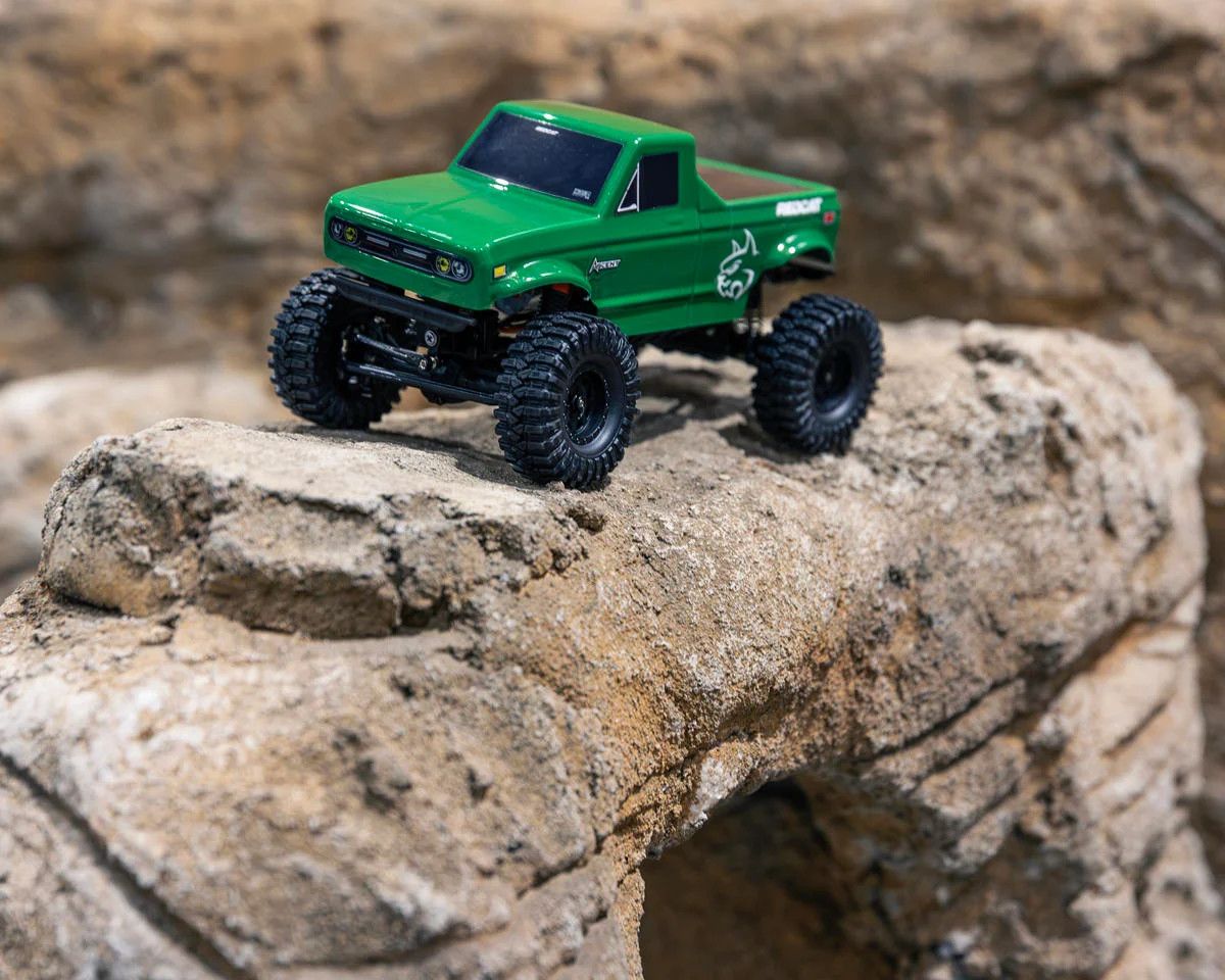 Redcat Ascent-32 V2 1/32 4WD RTR Rock Crawler (Green) w/2.4GHz Radio, Battery &amp; Charger