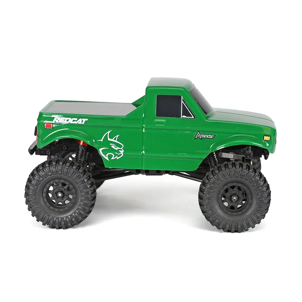 Redcat Ascent-32 V2 1/32 4WD RTR Rock Crawler (Green) w/2.4GHz Radio, Battery &amp; Charger