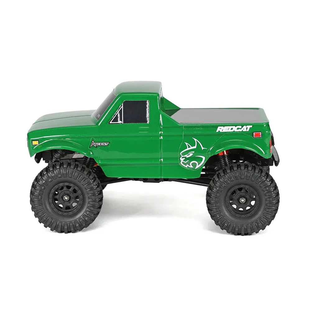 Redcat Ascent-32 V2 1/32 4WD RTR Rock Crawler (Green) w/2.4GHz Radio, Battery &amp; Charger