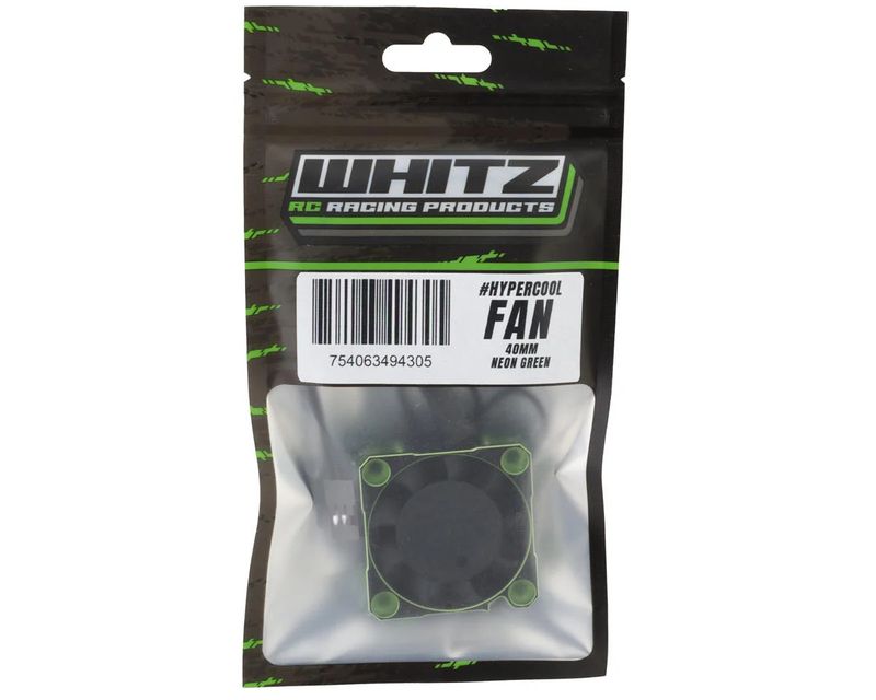 Whitz Racing Products 40mm HyperCool Aluminum Motor Cooling Fan (Neon Green)