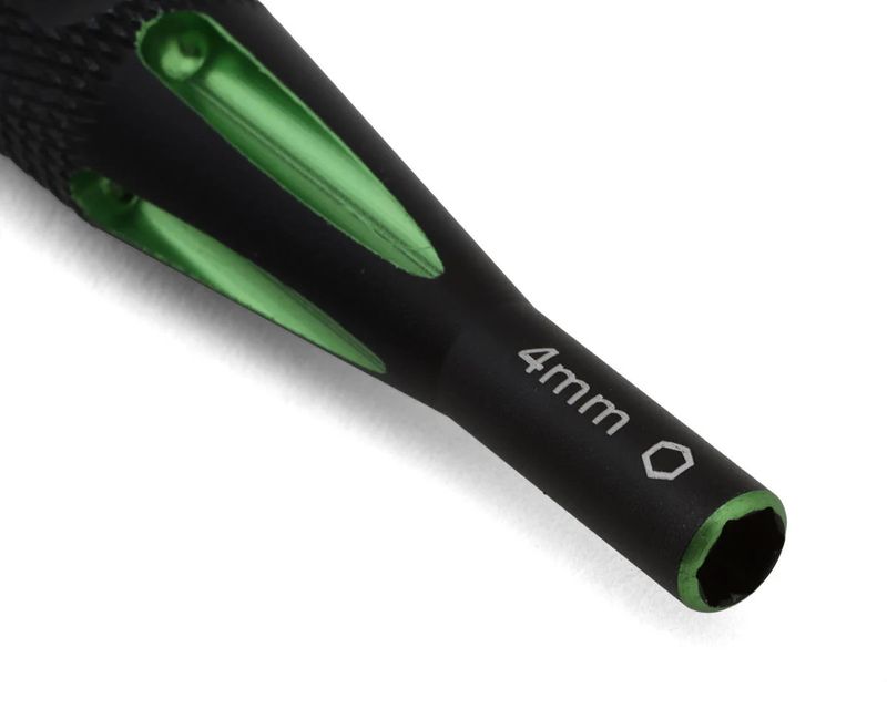 Samix SCX24 2-in-1 Hex Wrench/Nut Driver (Green) (.050" Hex/4mm Nut)