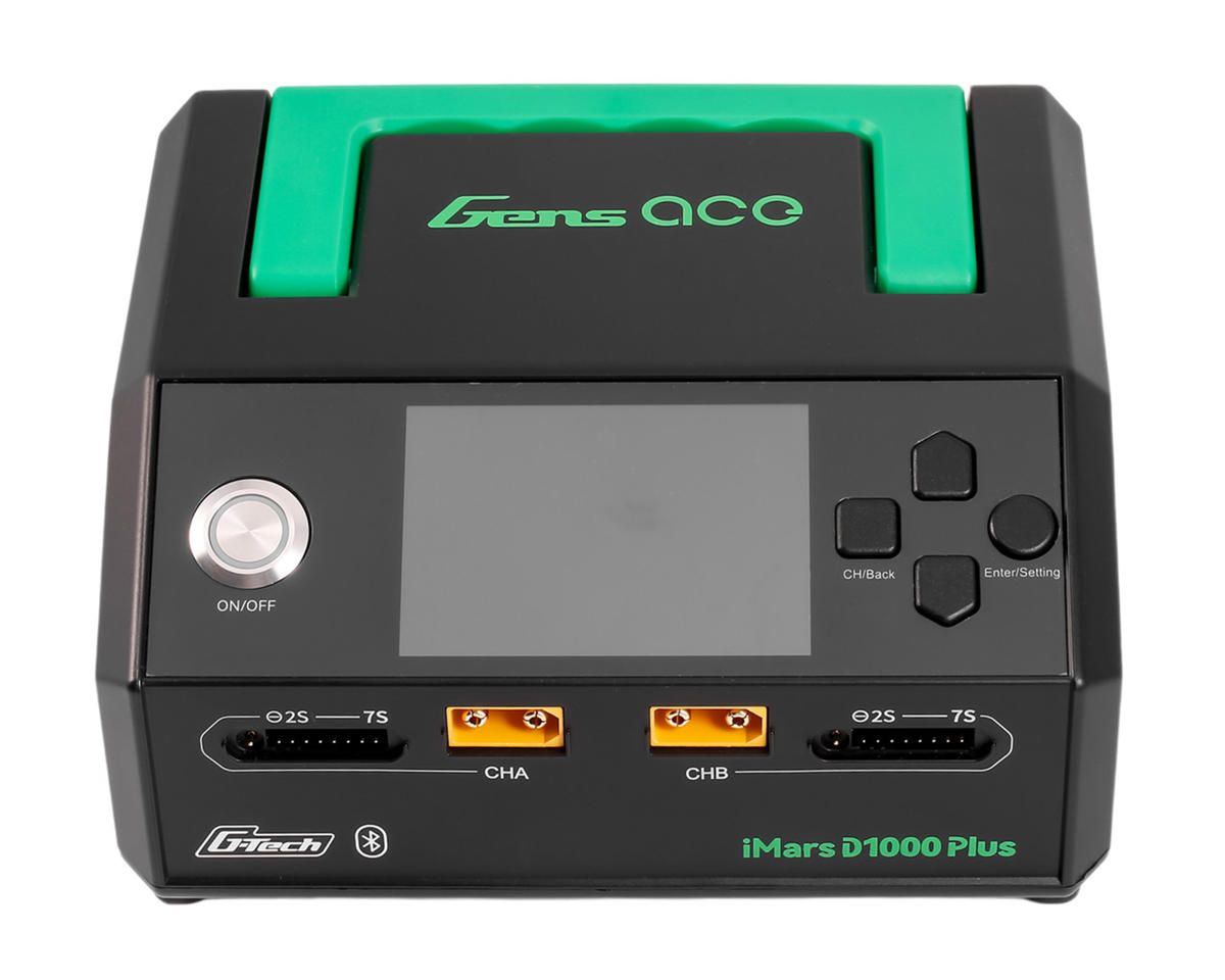 Gens Ace iMars D1000 Plus G-Tech Smart Dual AC Charger (7S/25A) (AC-1000W)