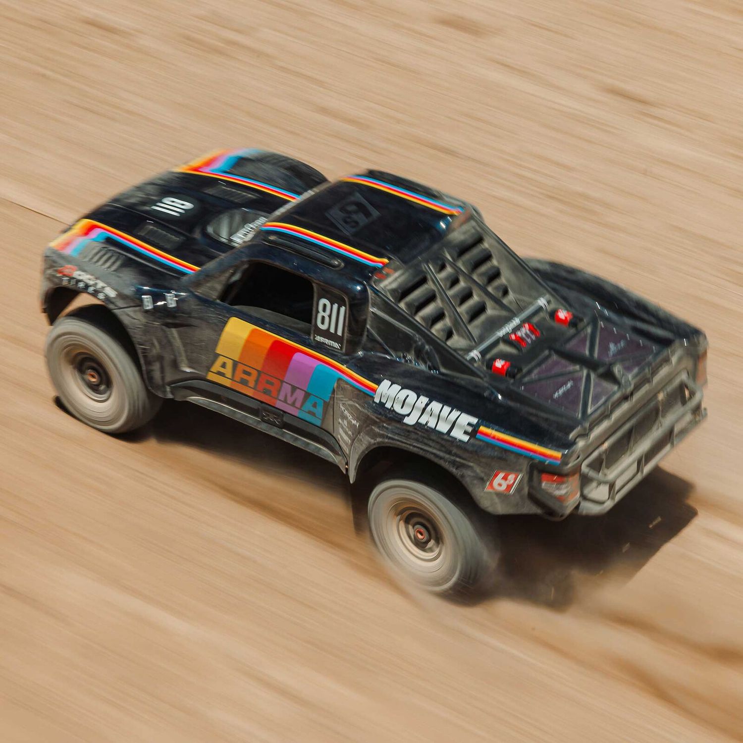 1/7 MOJAVE 6S 4X4 RTR Brushless Desert Truck , Blue