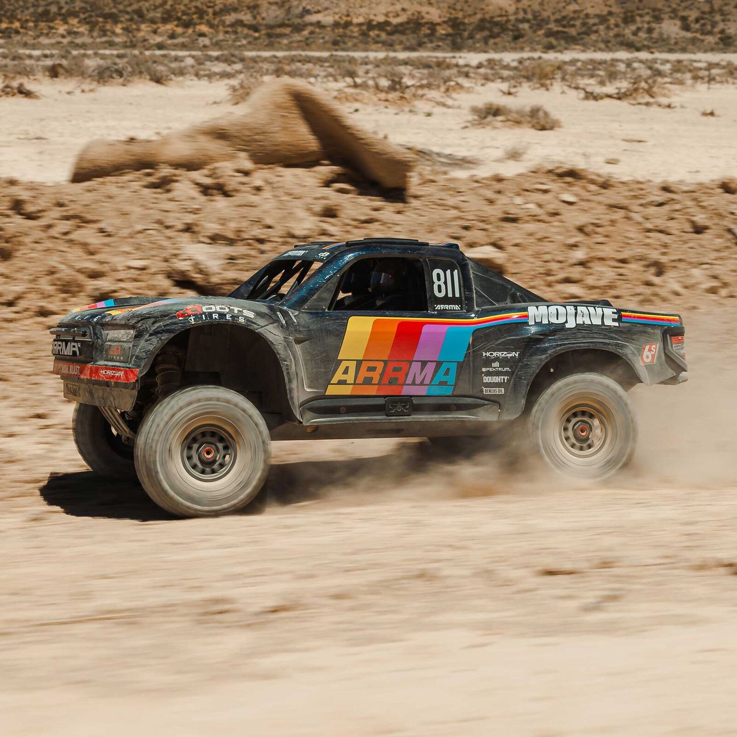 1/7 MOJAVE 6S 4X4 RTR Brushless Desert Truck , Blue