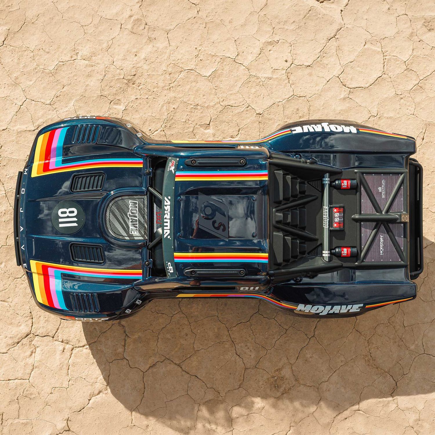 1/7 MOJAVE 6S 4X4 RTR Brushless Desert Truck , Blue