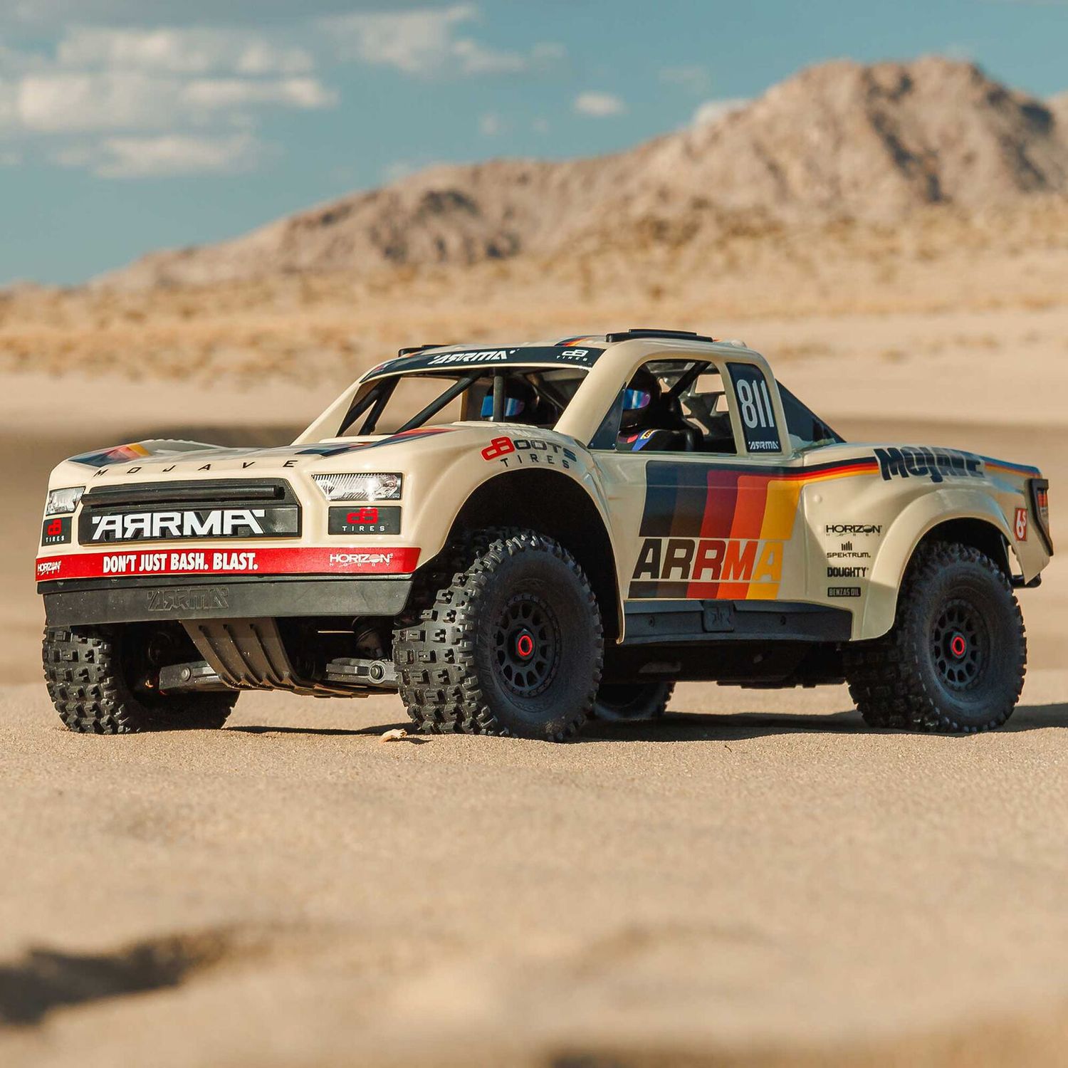 1/7 MOJAVE 6S 4X4 RTR Brushless Desert Truck , Beige
