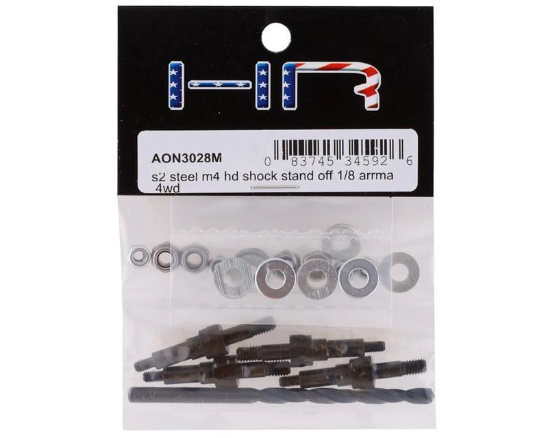 Hot Racing Arrma 6S S2 Steel M4 HD Shock Stand Off
