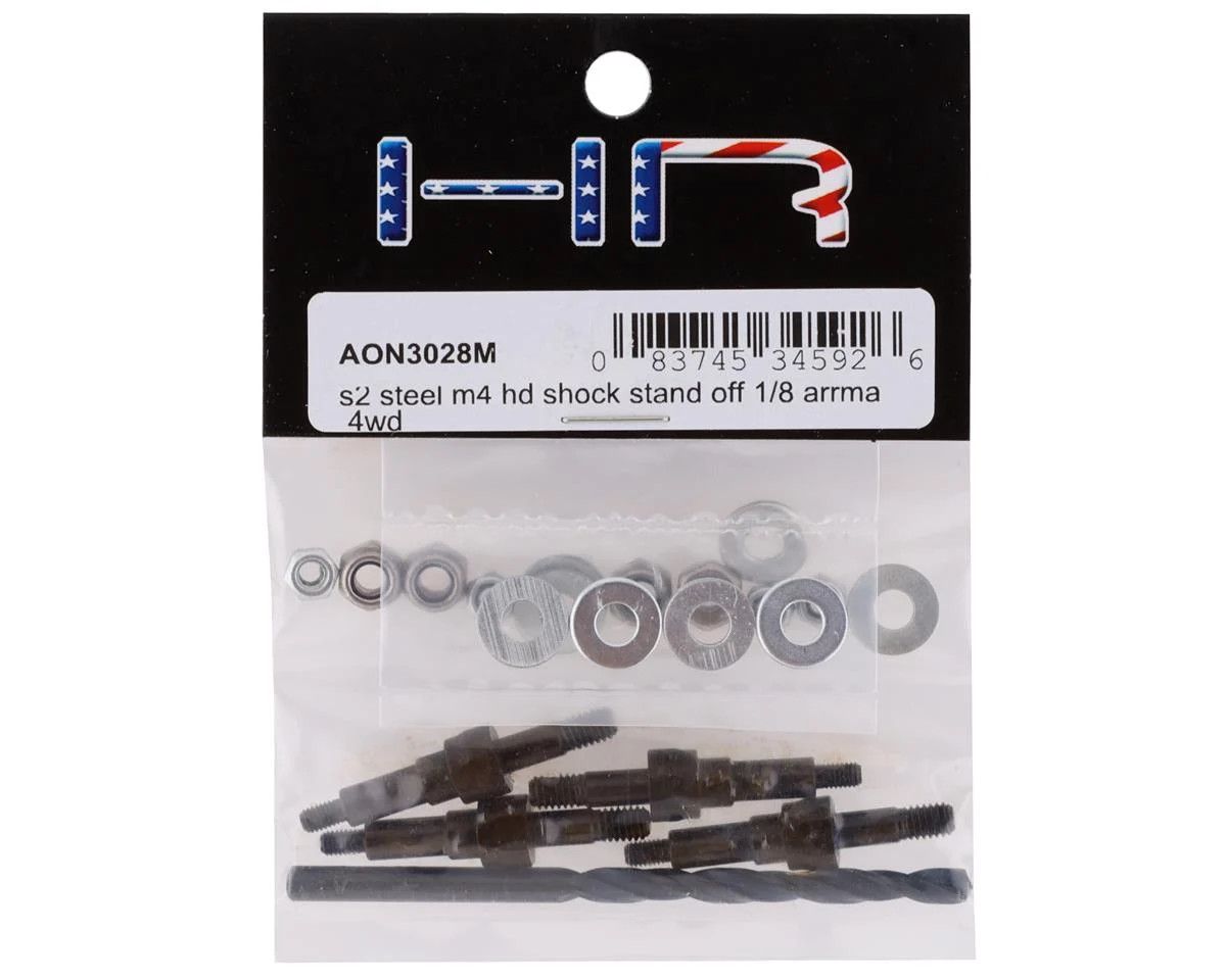 Hot Racing Arrma 6S S2 Steel M4 HD Shock Stand Off