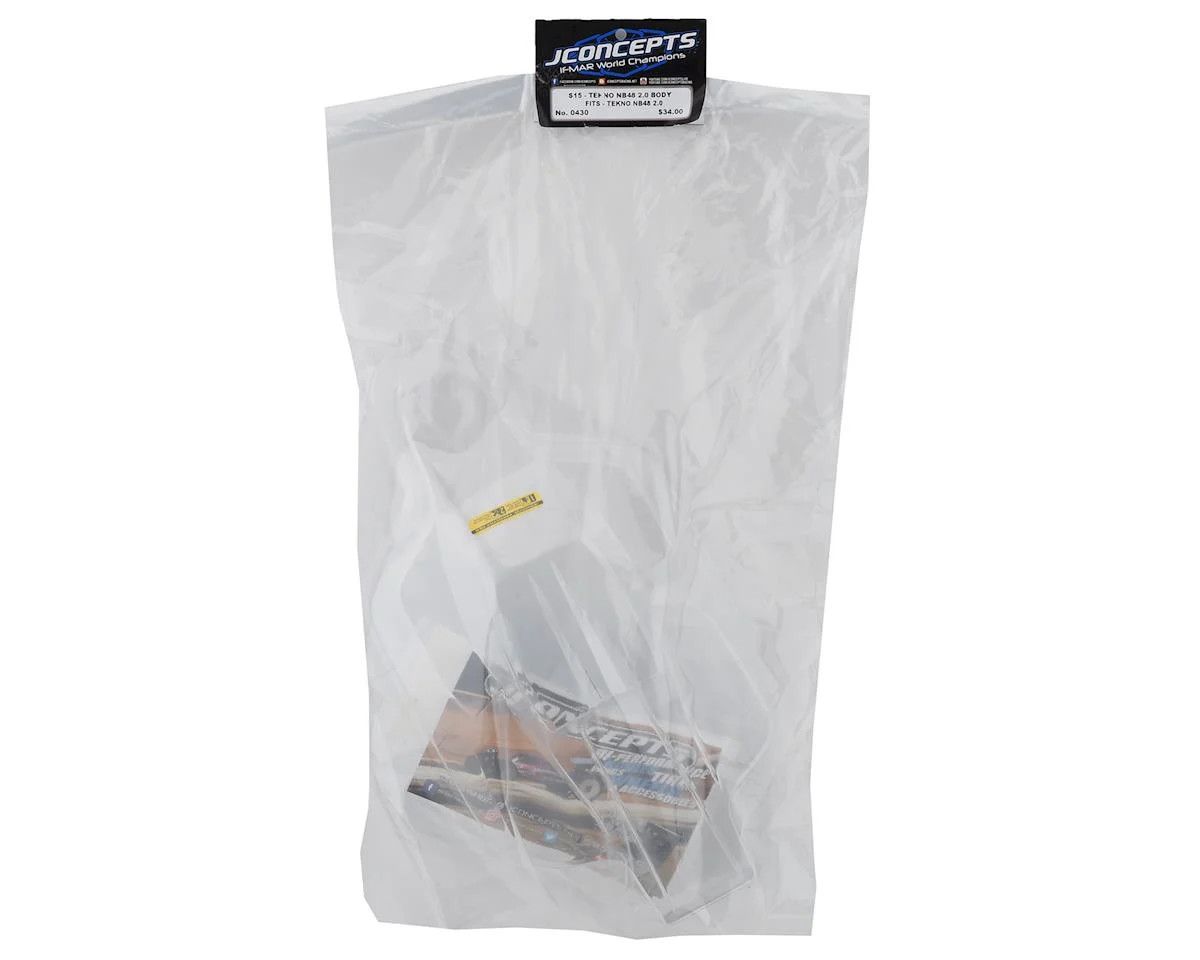 JConcepts Tekno NB48 2.0 S15 Body (Clear)