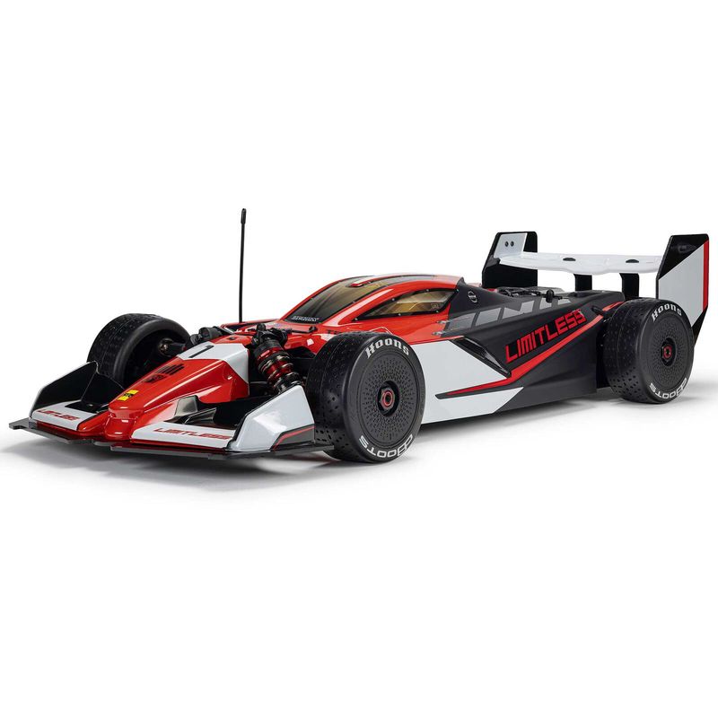 1/7 ARRMA LIMITLESS 120 8S Red/Black + (2) 14.8V 6800mAh 4S 120C Smart G2 Pro Basher LiPo Batteries: IC5
