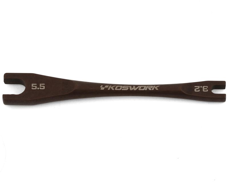 Koswork Steel Turnbuckle Wrench (3.2mm &amp; 5.5mm) (Team Associated &amp; 3mm Nut)