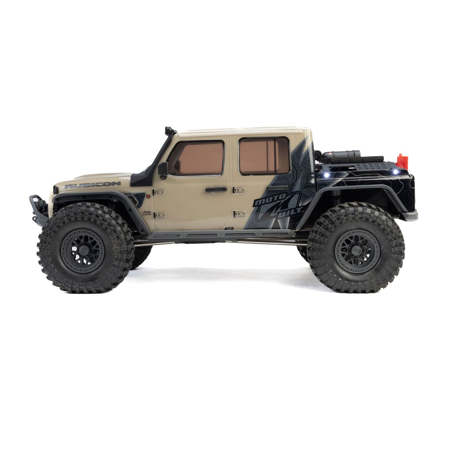 1/10 Axial SCX10 III Jeep JT Gladiator 4X4 RTR Brushed Rock Crawler, Tan