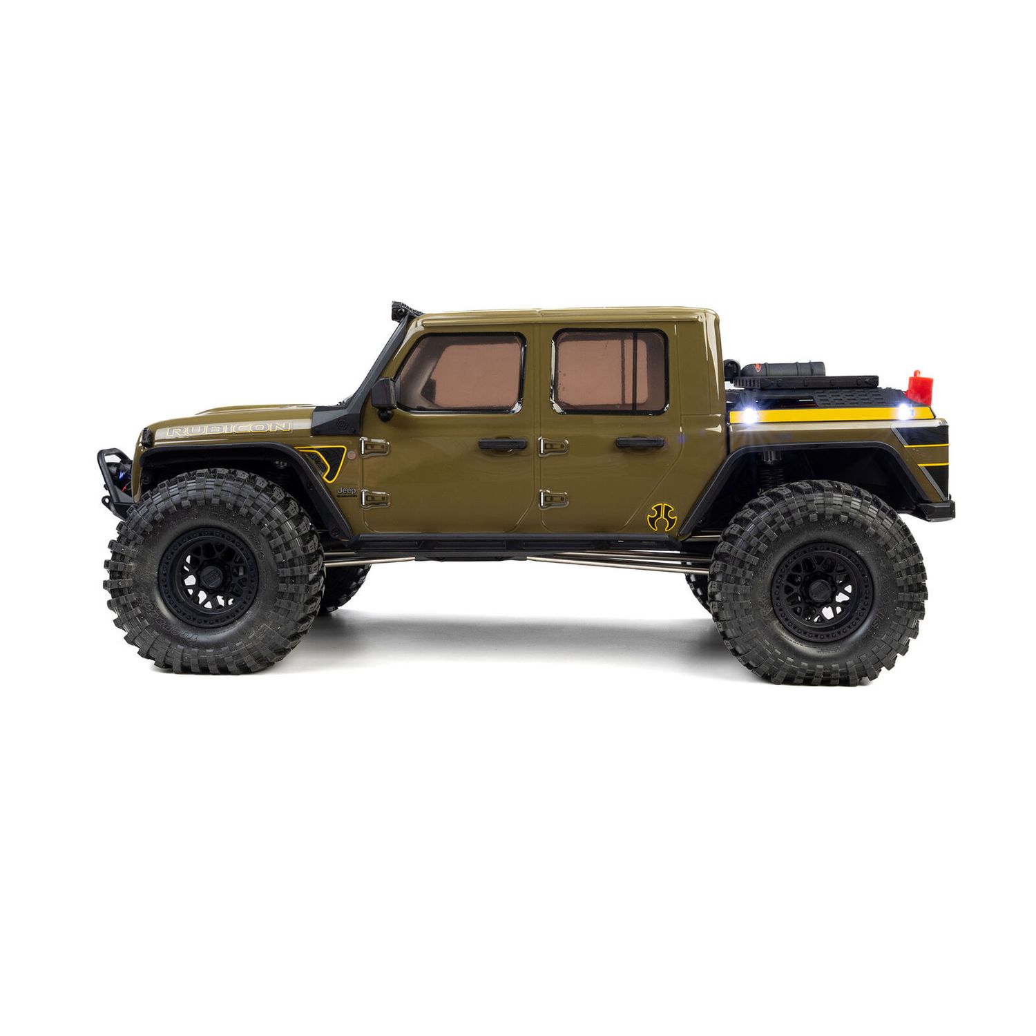 1/10 Axial SCX10 III Jeep JT Gladiator 4X4 RTR Brushed Rock Crawler, Green