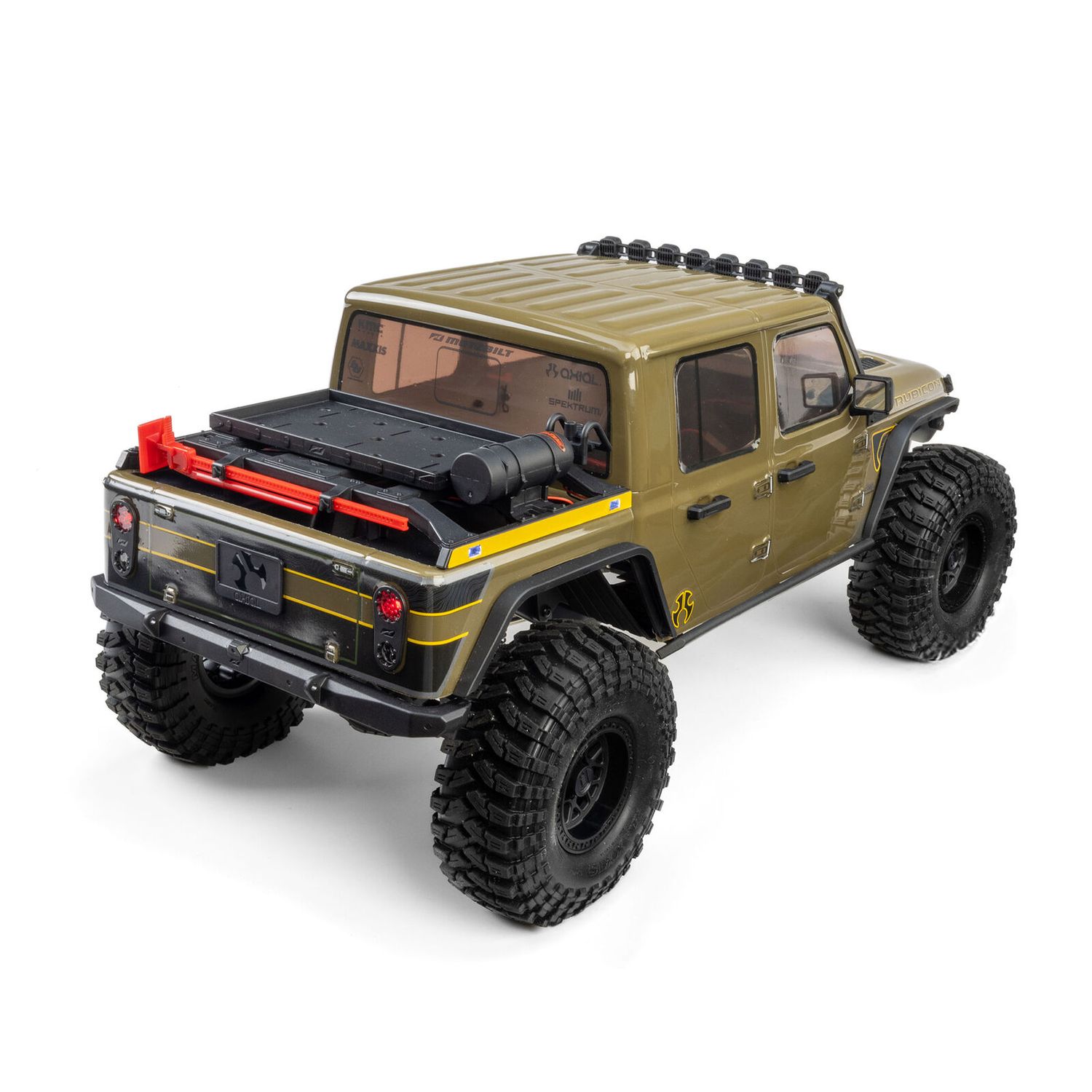 1/10 Axial SCX10 III Jeep JT Gladiator 4X4 RTR Brushed Rock Crawler, Green