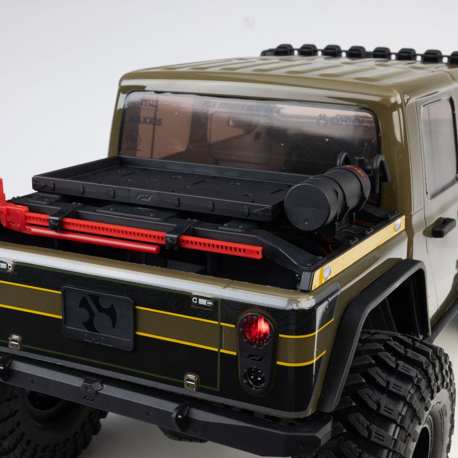 1/10 Axial SCX10 III Jeep JT Gladiator 4X4 RTR Brushed Rock Crawler, Green