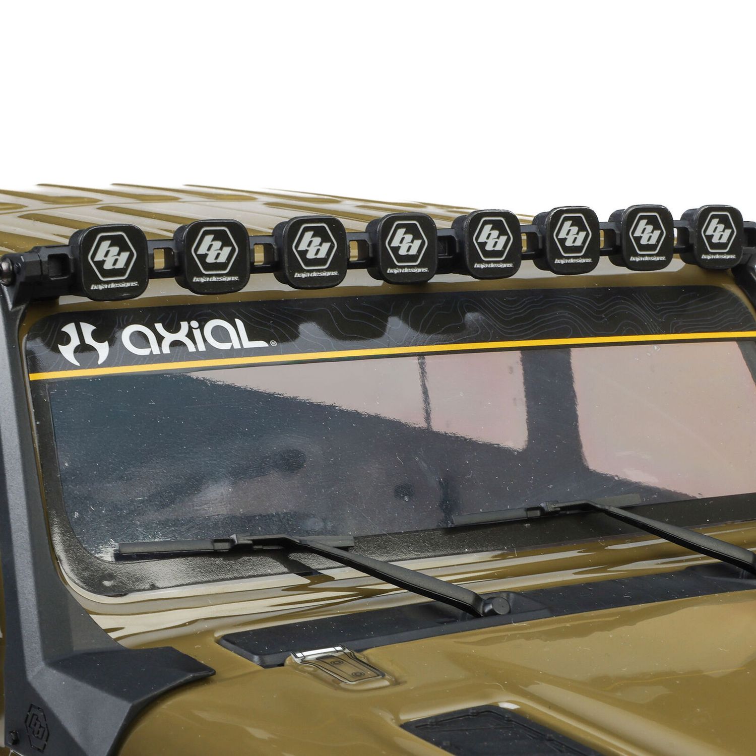 1/10 Axial SCX10 III Jeep JT Gladiator 4X4 RTR Brushed Rock Crawler, Green