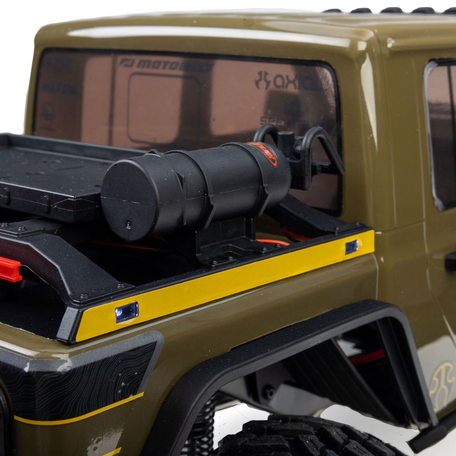 1/10 Axial SCX10 III Jeep JT Gladiator 4X4 RTR Brushed Rock Crawler, Green