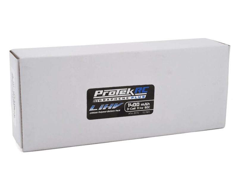 ProTek RC 3S 90C Si-Graphene + HV LiPo Battery (11.4V/1400mAh) w/XT60 Connector