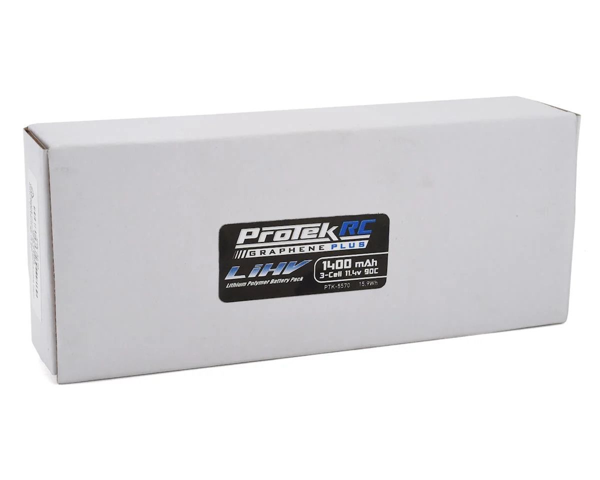 ProTek RC 3S 90C Si-Graphene + HV LiPo Battery (11.4V/1400mAh) w/XT60 Connector