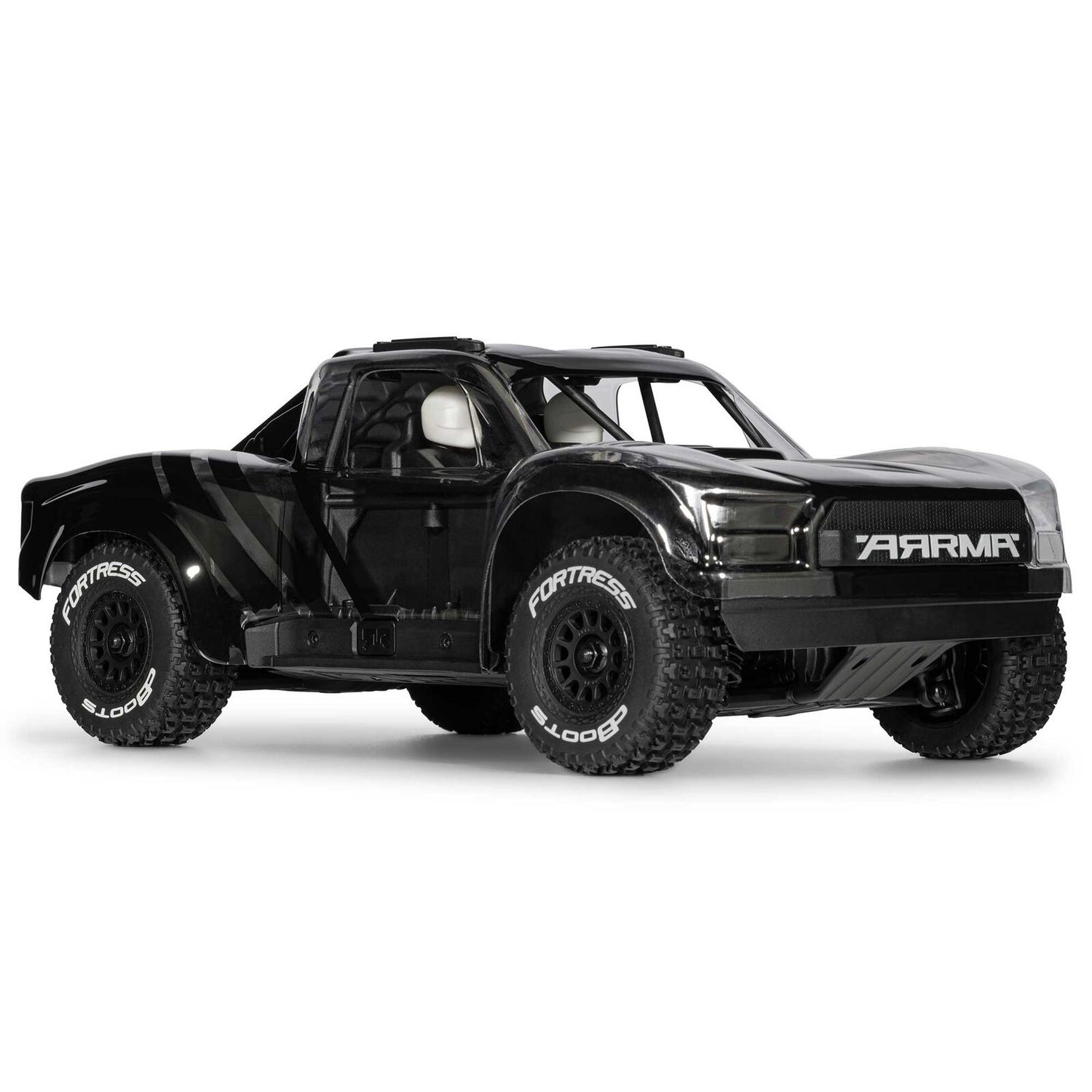 1/16 MOJAVE GROM 4X4 RTA KIT Brushed Desert Truck (Battery &amp; Charger Included), Clear/Black