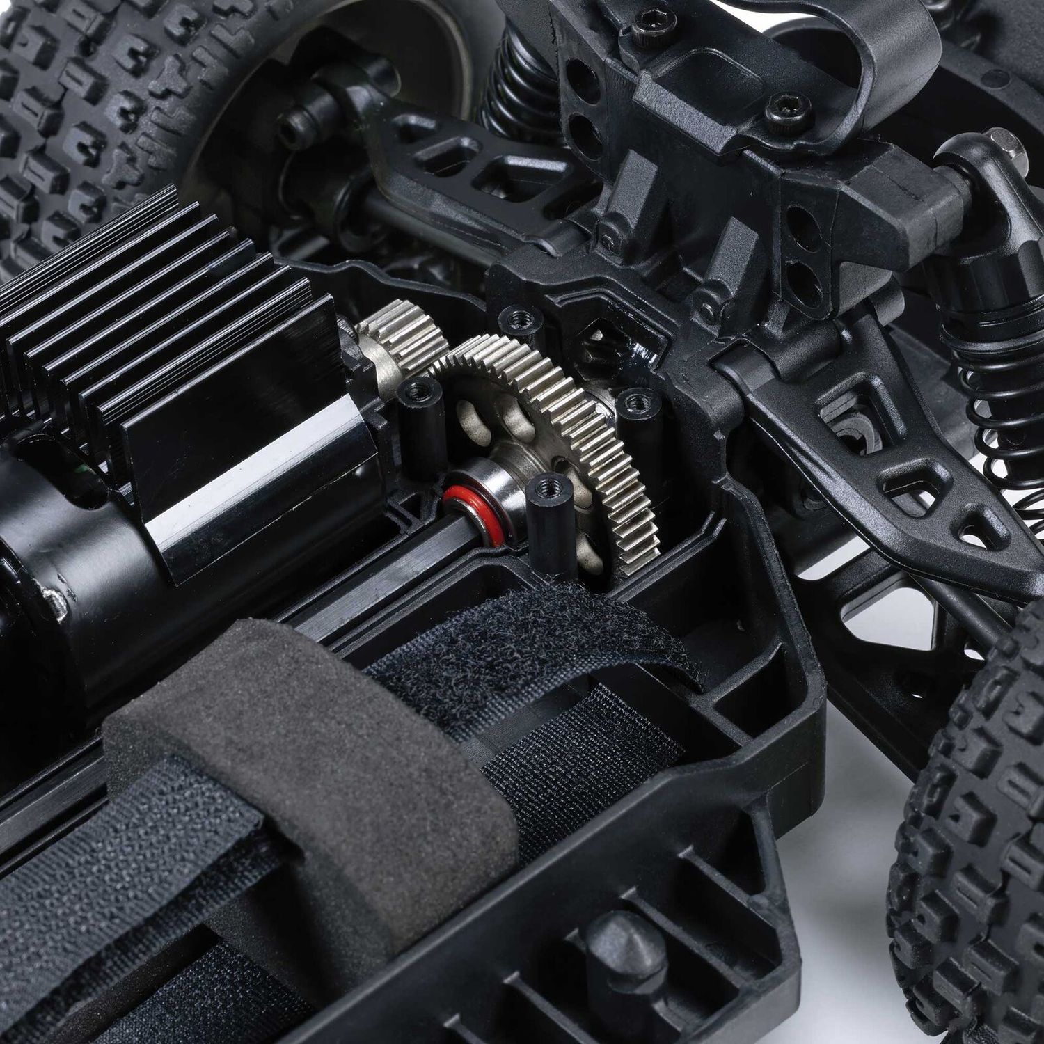 1/16 MOJAVE GROM 4X4 RTA KIT Brushed Desert Truck (Battery &amp; Charger Included), Clear/Black