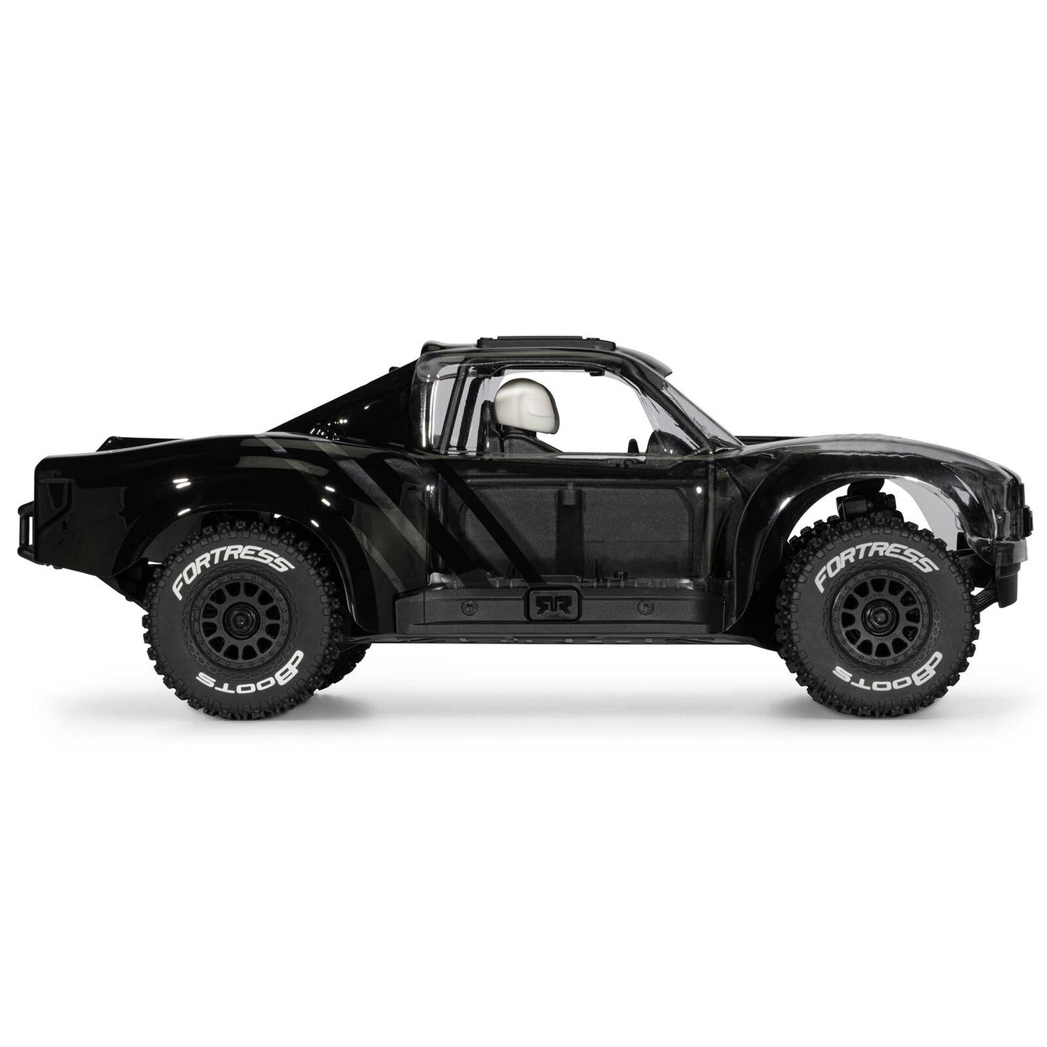 1/16 MOJAVE GROM 4X4 RTA KIT Brushed Desert Truck (Battery &amp; Charger Included), Clear/Black