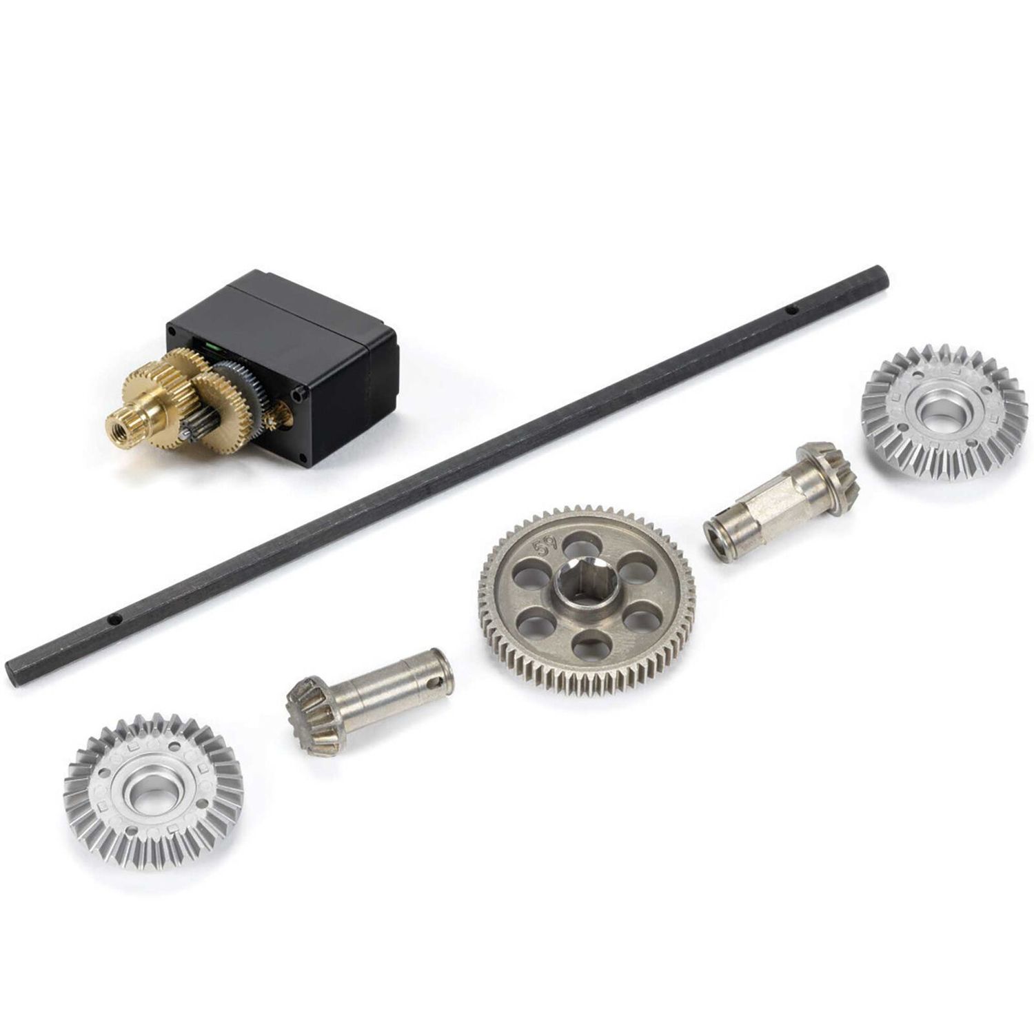 1/16 MOJAVE GROM 4X4 RTA KIT Brushed Desert Truck (Battery &amp; Charger Included), Clear/Black
