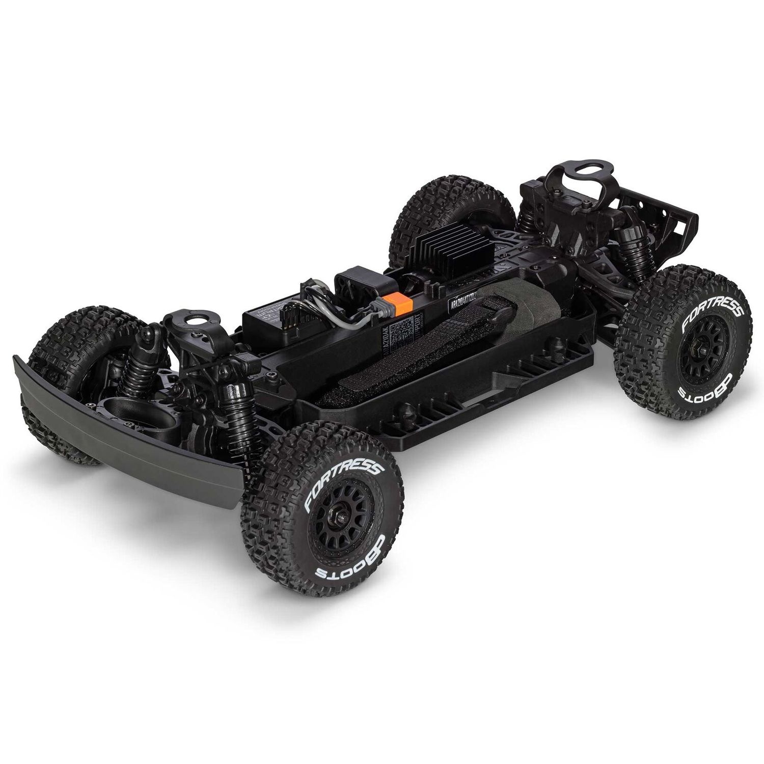 1/16 MOJAVE GROM 4X4 RTA KIT Brushed Desert Truck (Battery &amp; Charger Included), Clear/Black