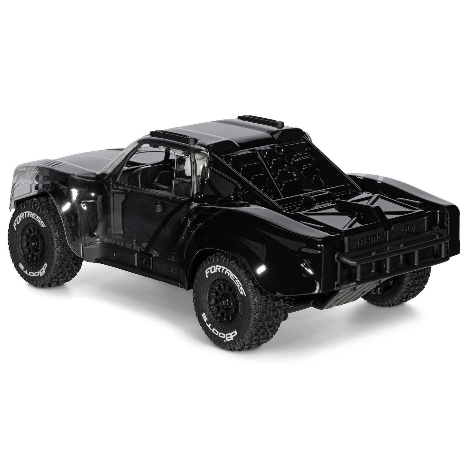 1/16 MOJAVE GROM 4X4 RTA KIT Brushed Desert Truck (Battery &amp; Charger Included), Clear/Black