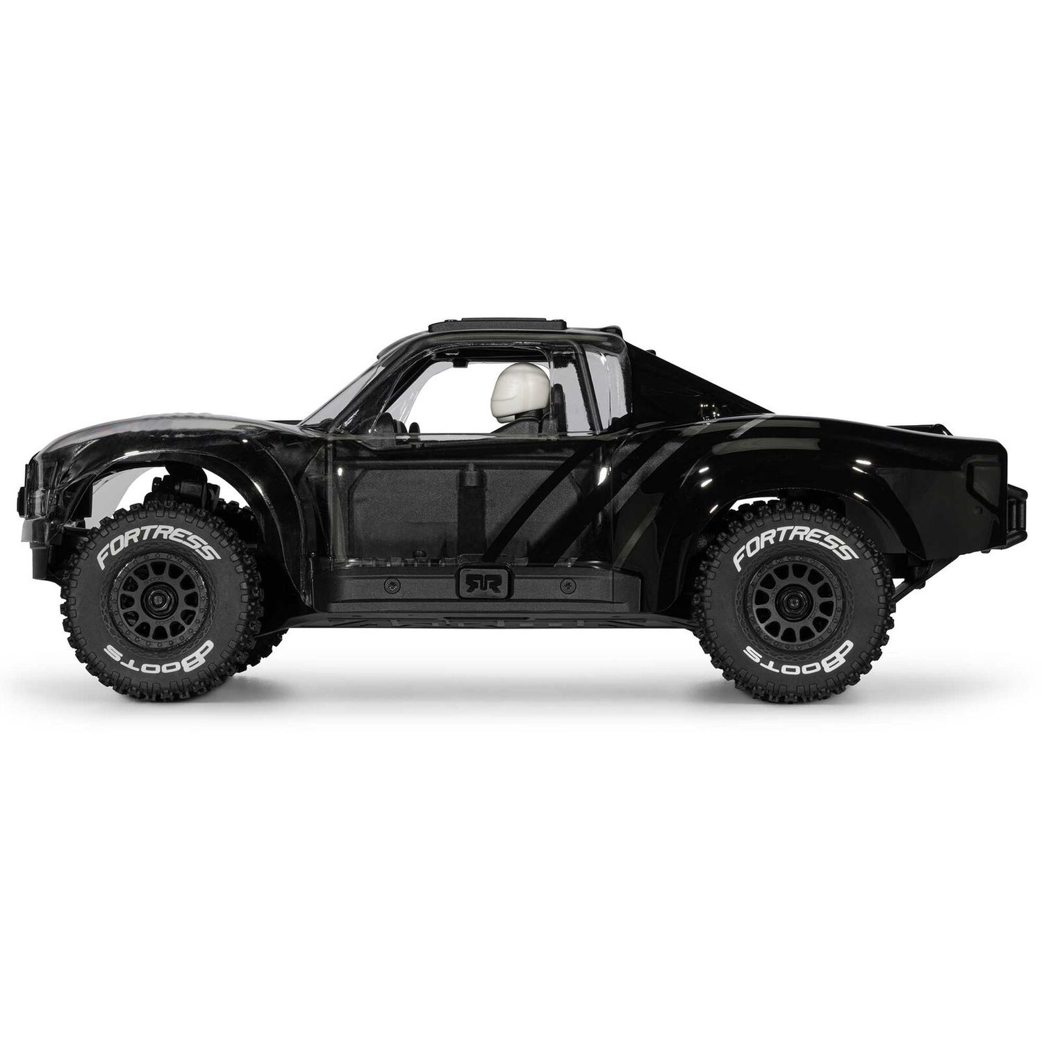 1/16 MOJAVE GROM 4X4 RTA KIT Brushed Desert Truck (Battery &amp; Charger Included), Clear/Black