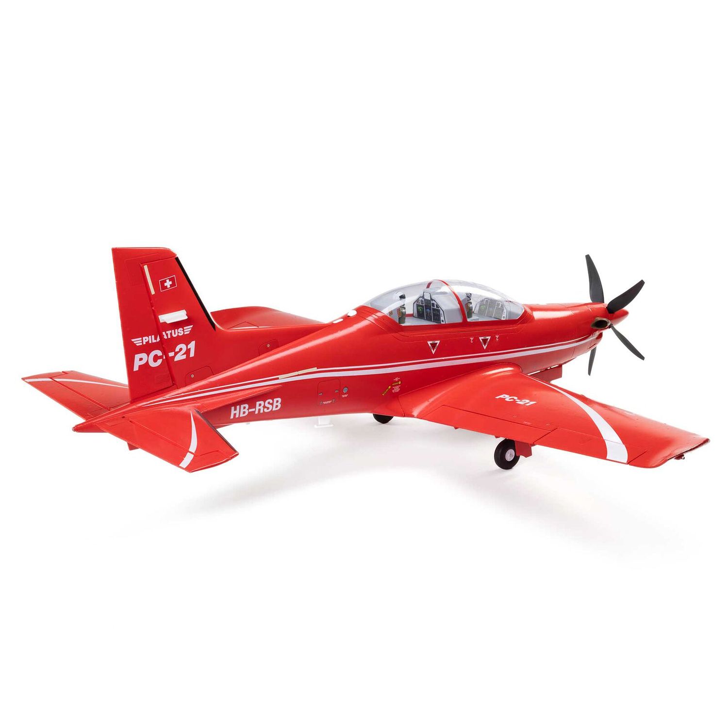 Pilatus PC-21 1.3m (1.45m Length) BNF Basic with AS3X+ and SAFE Select