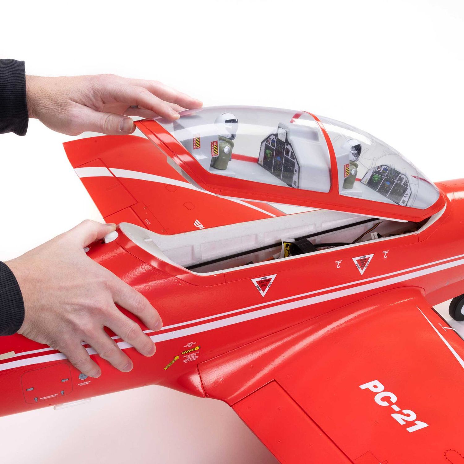 Pilatus PC-21 1.3m (1.45m Length) BNF Basic with AS3X+ and SAFE Select