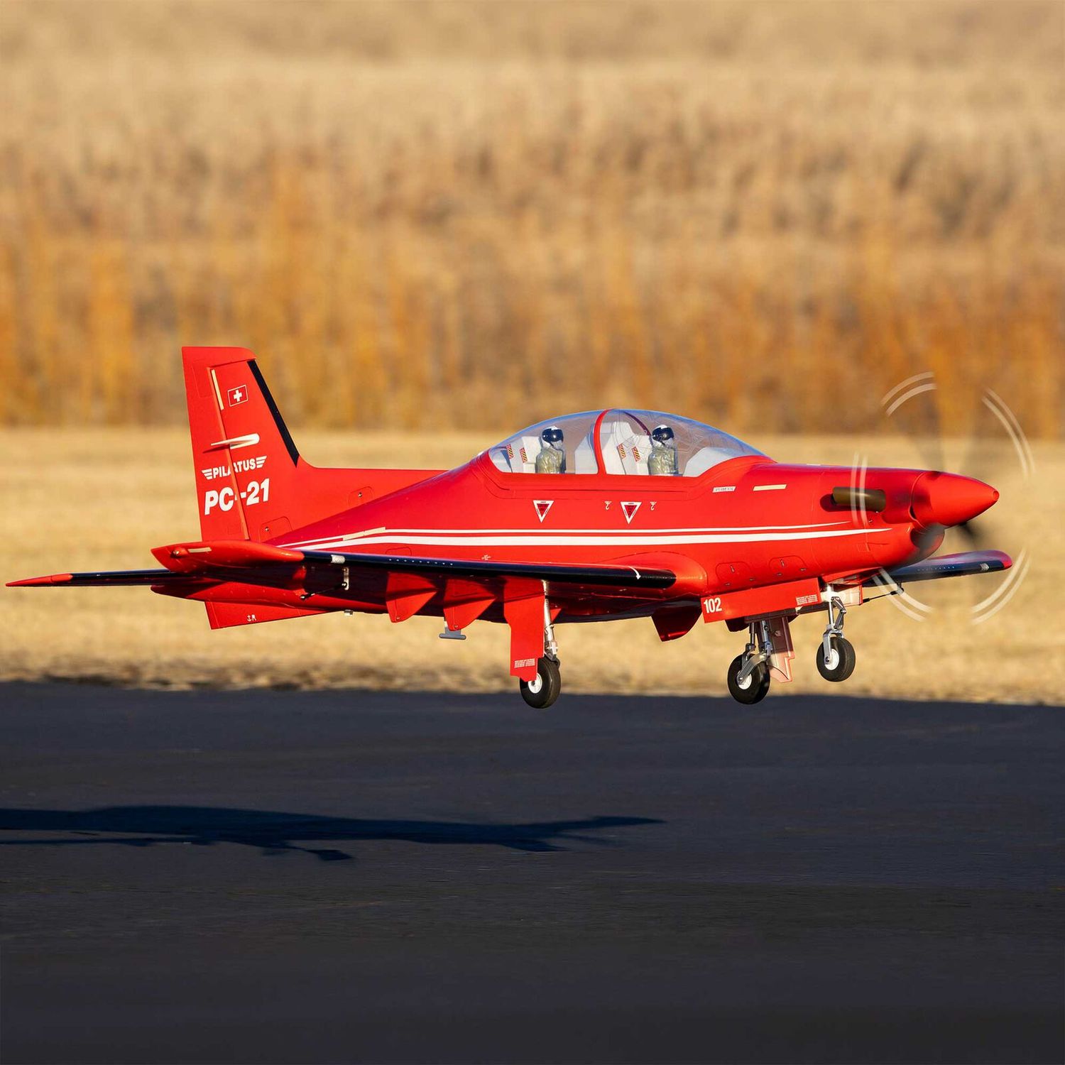 Pilatus PC-21 1.3m (1.45m Length) BNF Basic with AS3X+ and SAFE Select