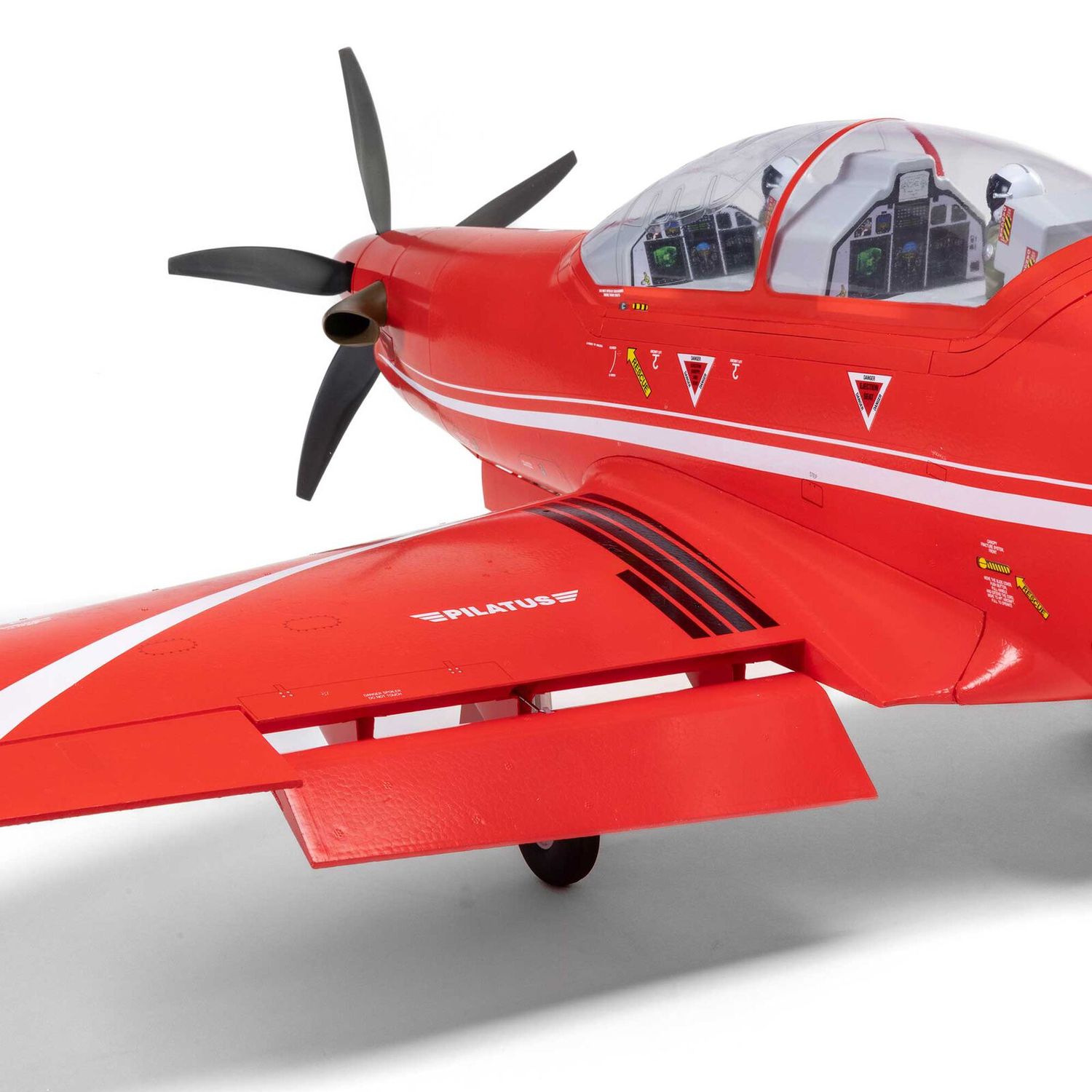 Pilatus PC-21 1.3m (1.45m Length) BNF Basic with AS3X+ and SAFE Select