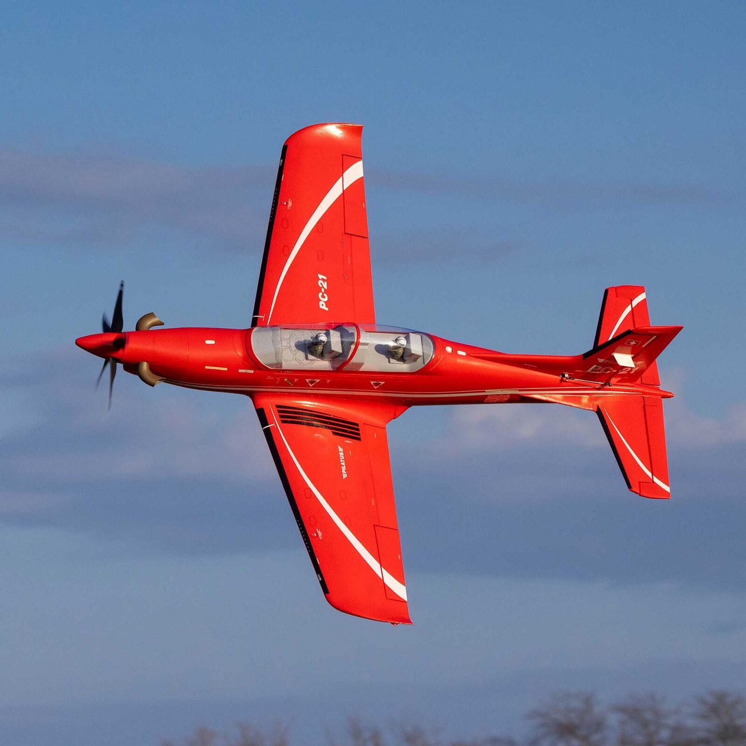 Pilatus PC-21 1.3m (1.45m Length) BNF Basic with AS3X+ and SAFE Select