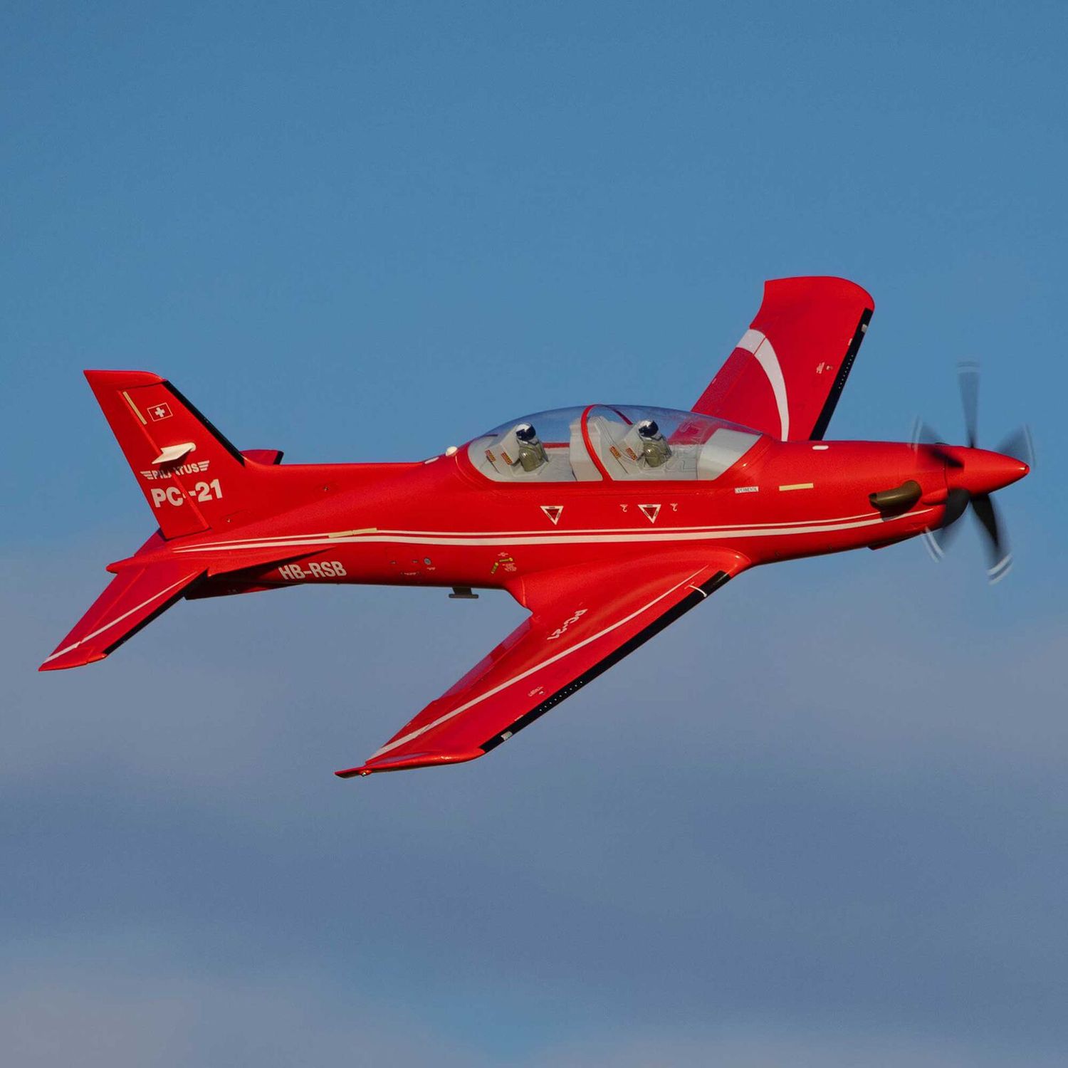 Pilatus PC-21 1.3m (1.45m Length) BNF Basic with AS3X+ and SAFE Select