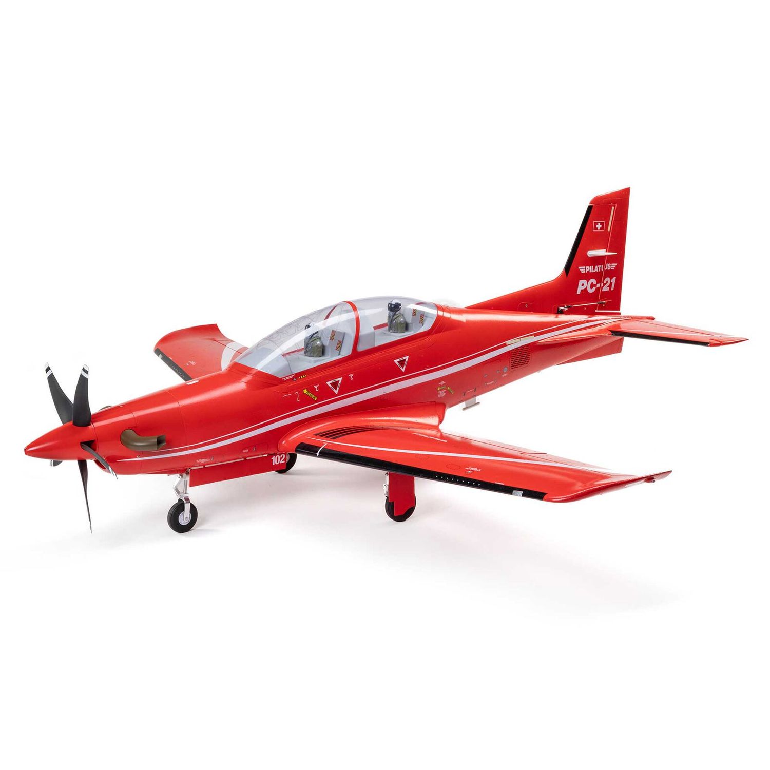 Pilatus PC-21 1.3m (1.45m Length) BNF Basic with AS3X+ and SAFE Select