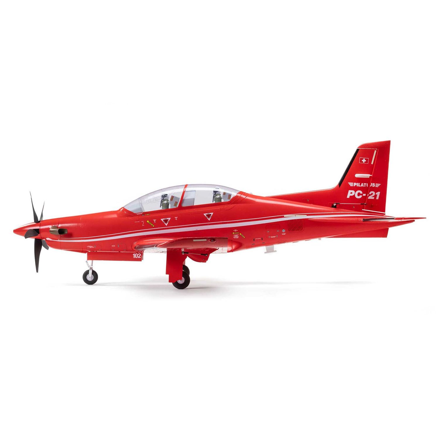 Pilatus PC-21 1.3m (1.45m Length) BNF Basic with AS3X+ and SAFE Select
