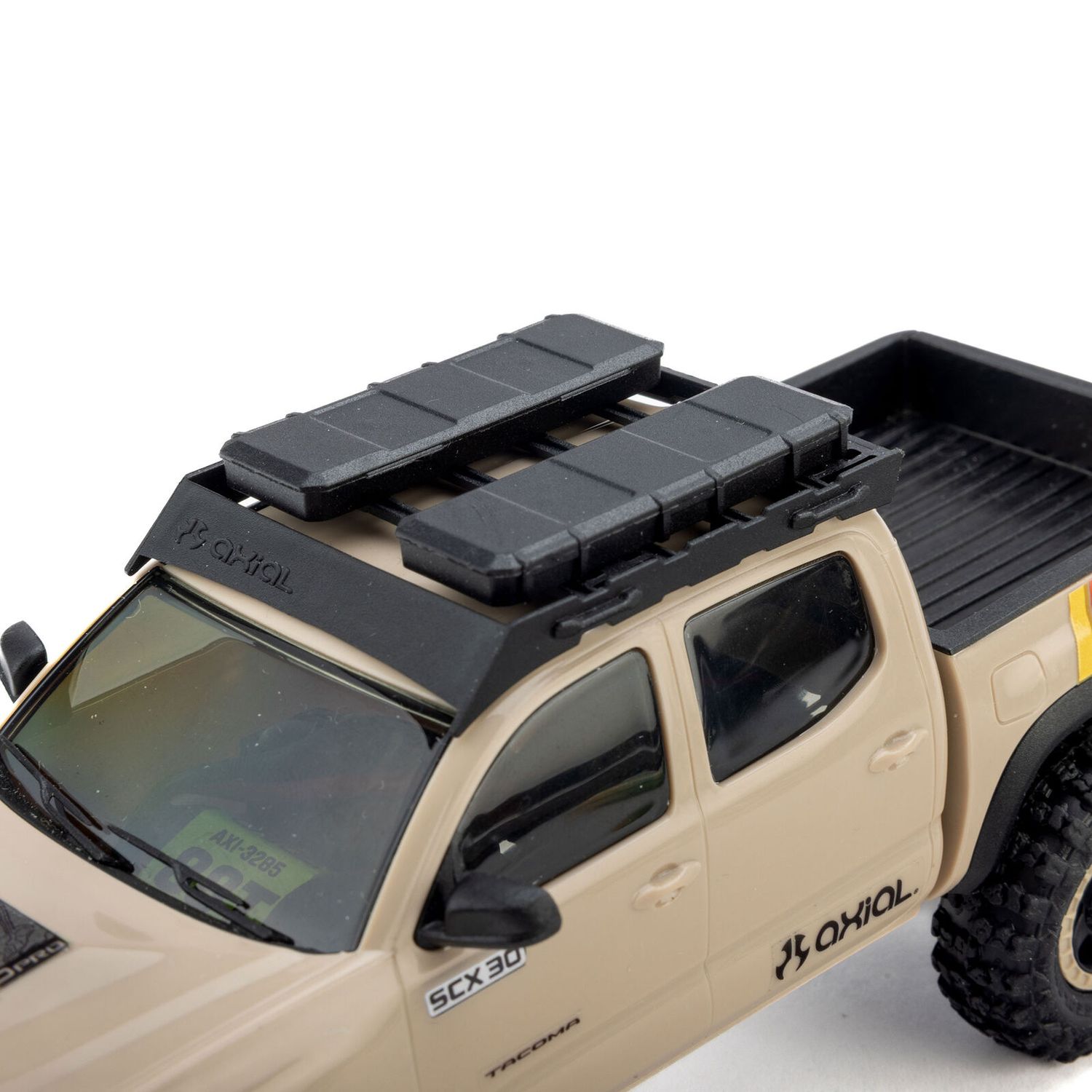 1/30 SCX30 Toyota Tacoma 4X4 RTR Brushed Rock Crawler (Battery &amp; Charger Included), Overland Edition