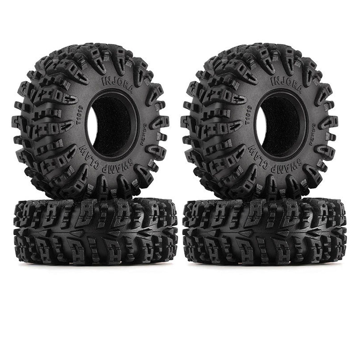 Injora Swamp Claw 1.0" M/T Tires (64*24mm)