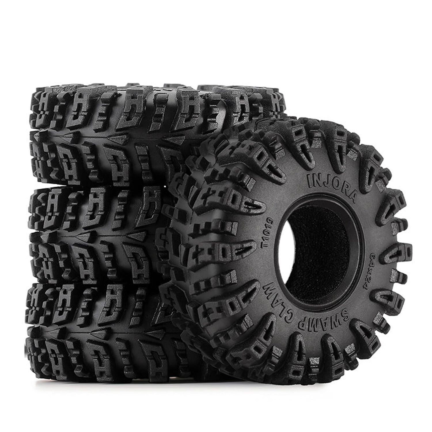 Injora Swamp Claw 1.0" M/T Tires (64*24mm)