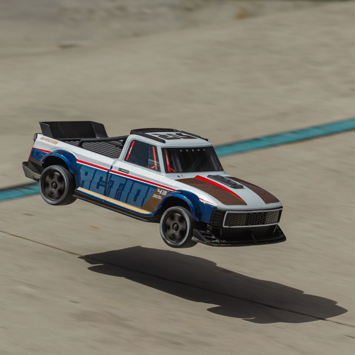 1/12 INFRACTION GROM 3S 4X4 RTR Brushless All-Road Street Bash, White/Blue