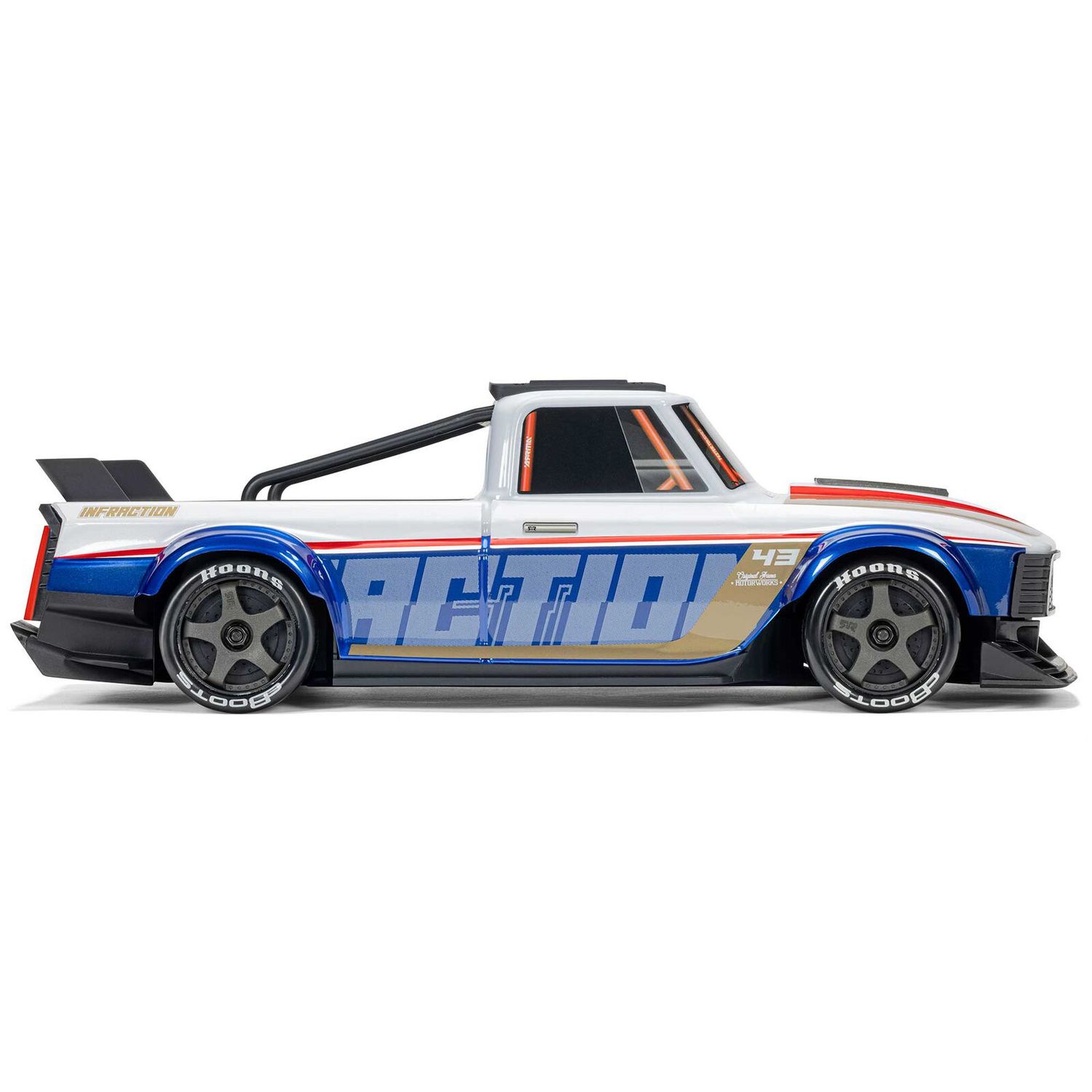 1/12 INFRACTION GROM 3S 4X4 RTR Brushless All-Road Street Bash, White/Blue