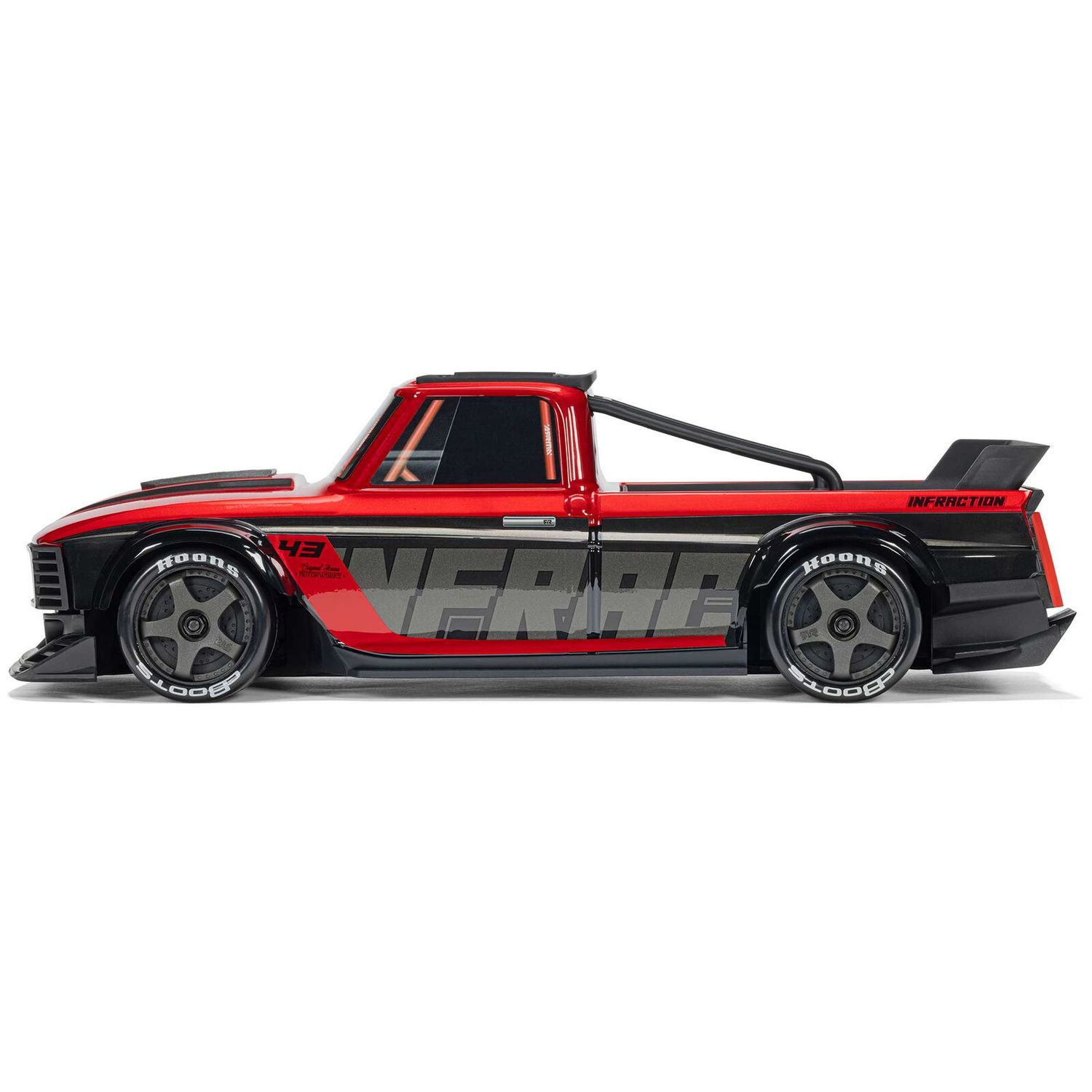 1/12 INFRACTION GROM 3S 4X4 RTR Brushless All-Road Street Bash (Battery &amp; Charger Included), Red/Black