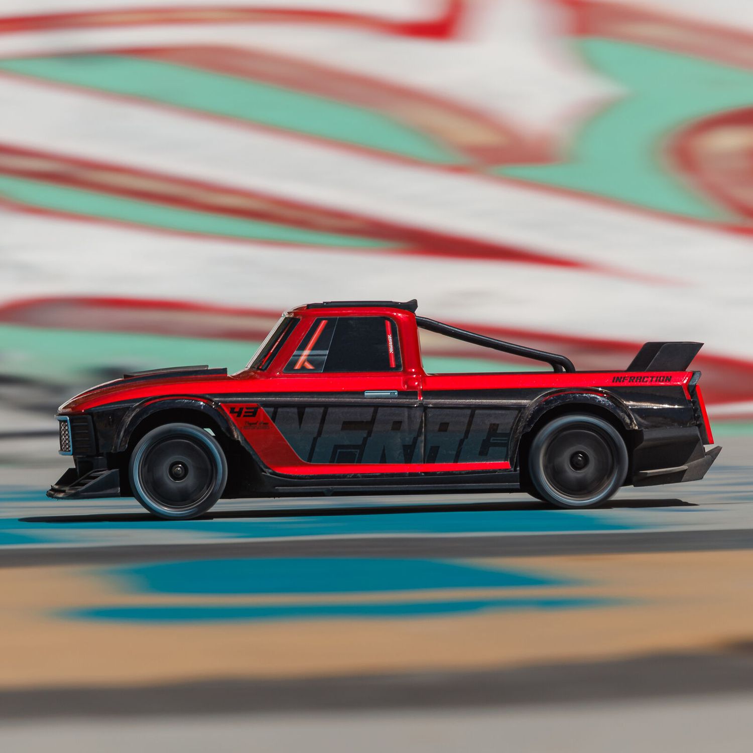 1/12 INFRACTION GROM 3S 4X4 RTR Brushless All-Road Street Bash (Battery &amp; Charger Included), Red/Black