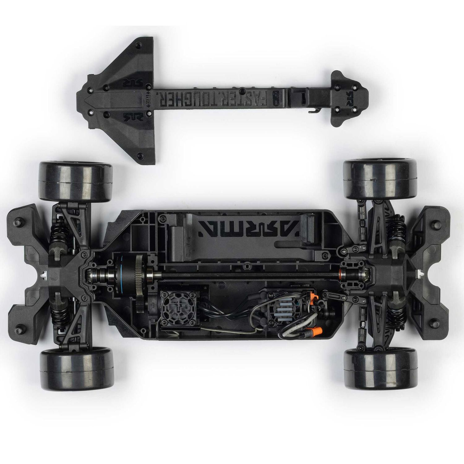 1/12 INFRACTION GROM 3S 4X4 RTR Brushless All-Road Street Bash (Battery &amp; Charger Included), Red/Black