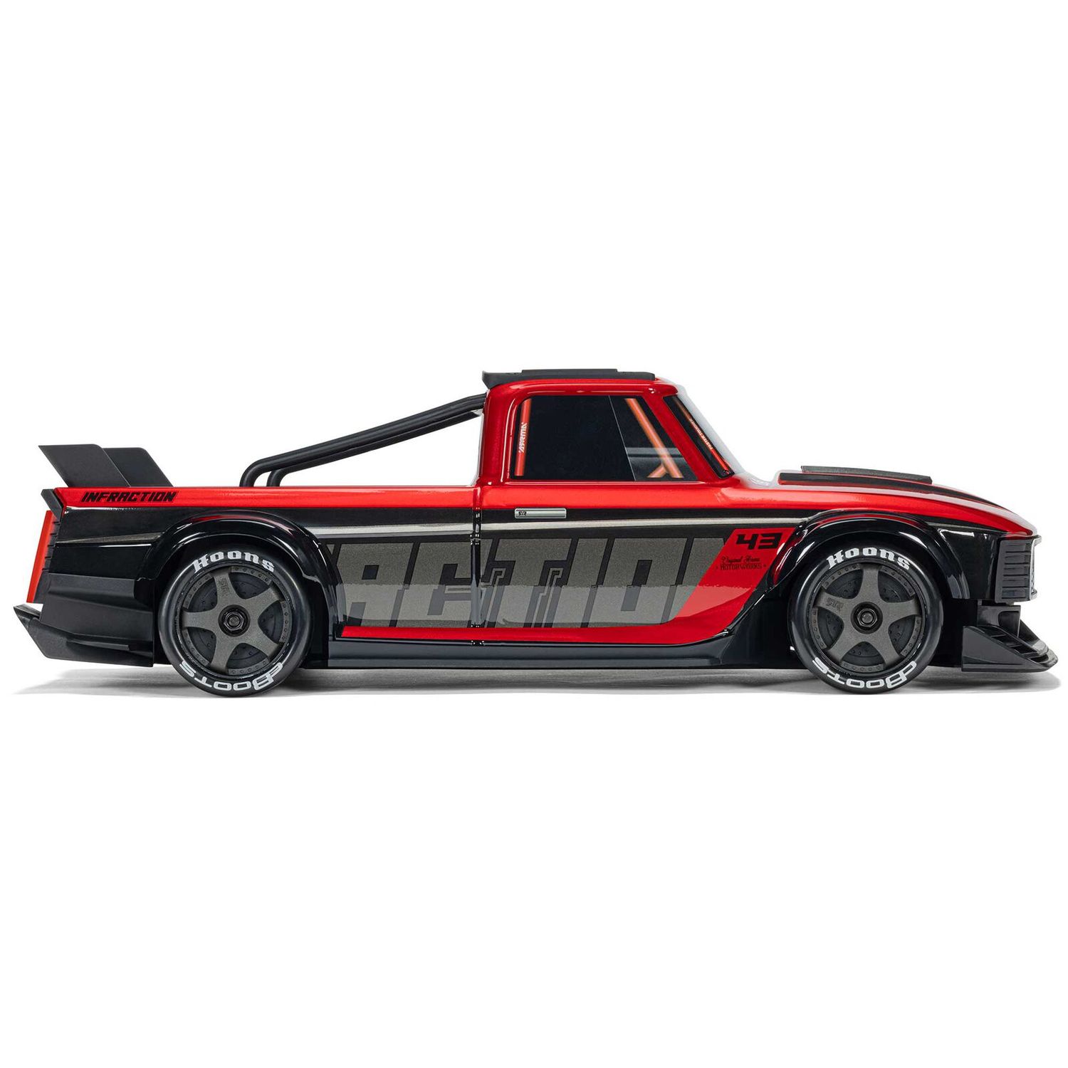 1/12 INFRACTION GROM 3S 4X4 RTR Brushless All-Road Street Bash (Battery &amp; Charger Included), Red/Black