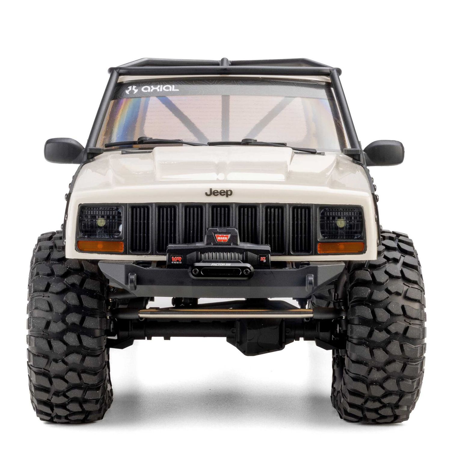 1/10 SCX10 III Jeep Cherokee XJ 4X4 RTR Brushed Rock Crawler, White