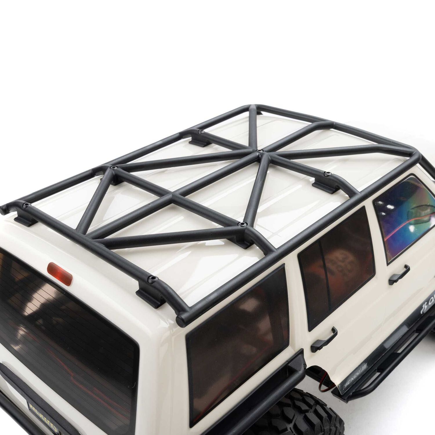 1/10 SCX10 III Jeep Cherokee XJ 4X4 RTR Brushed Rock Crawler, White
